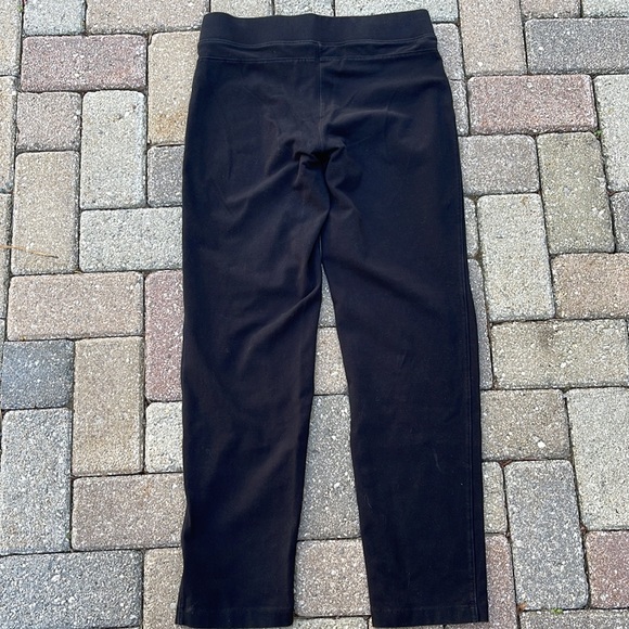 Talbots Small Solid Black Pants - Picture 2 of 3